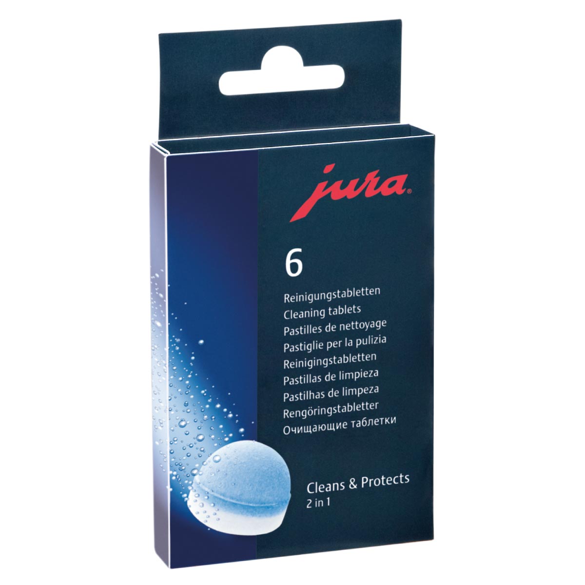 Pastille de nettoyage pour machine Jura - Solute 2 phases 3,5gr - 20 pièces