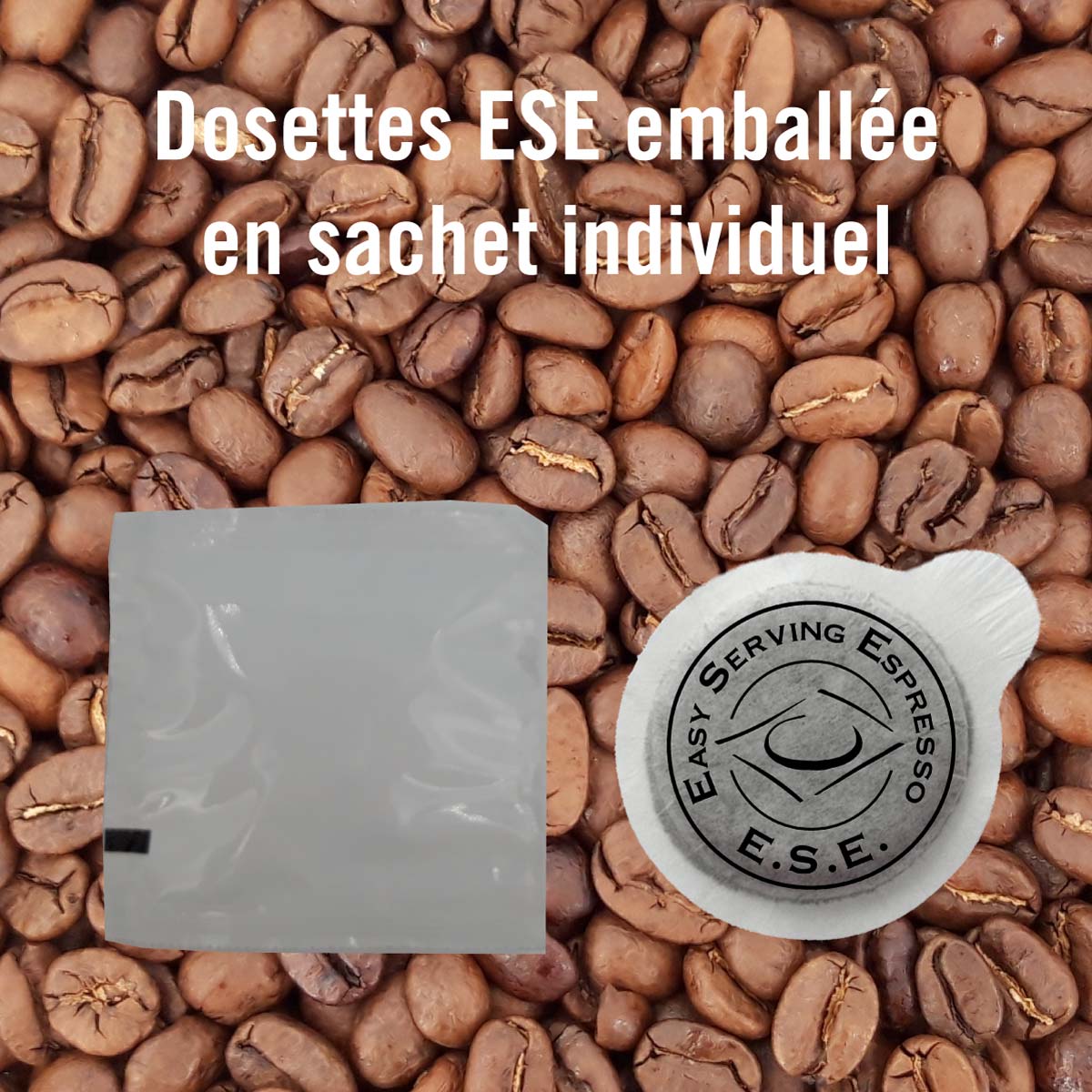 Dosettes en vrac >> Dosettes de café sans emballage individuelle