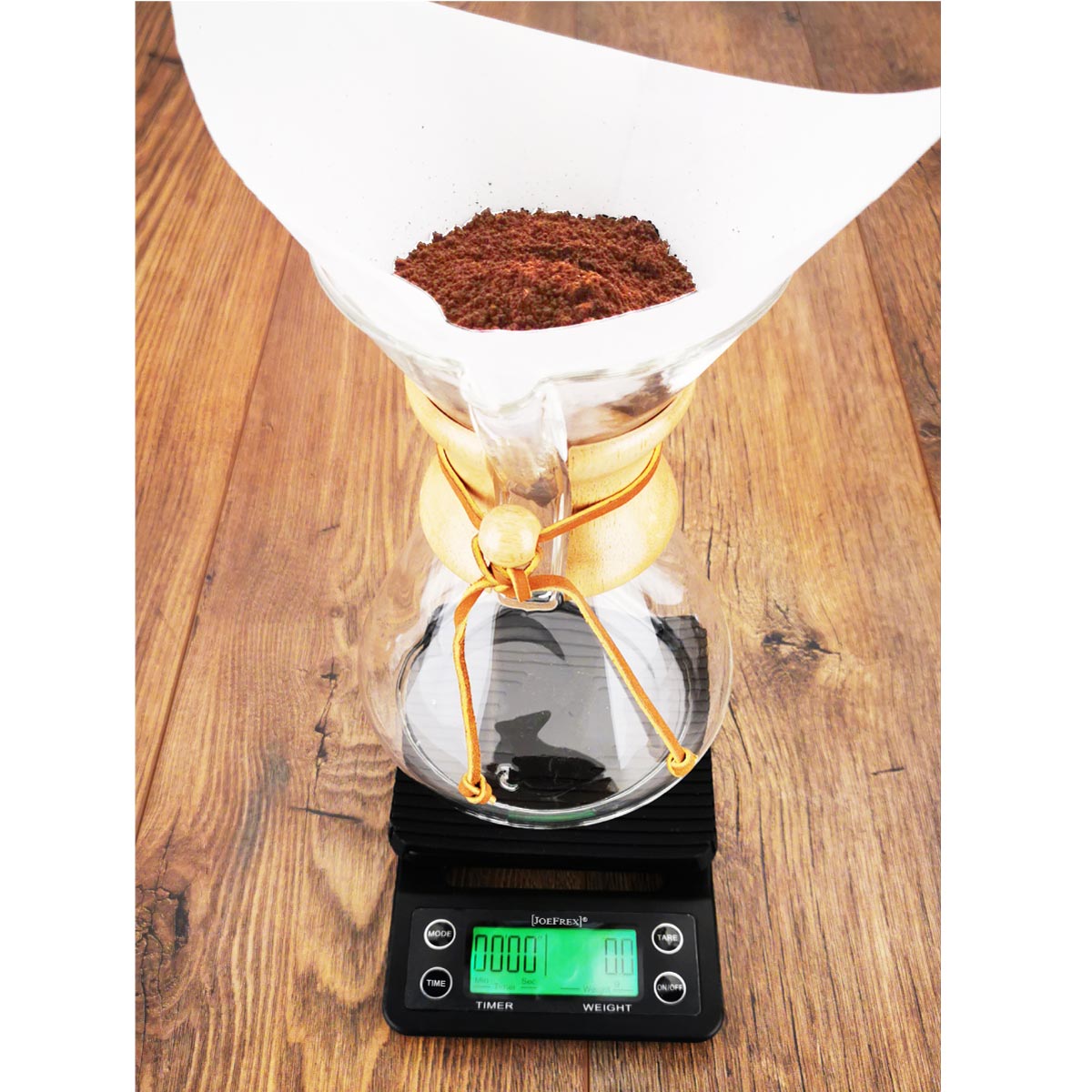 Balance à Café avec Minuterie Espresso Balance 3Kg-0.1G Balance de