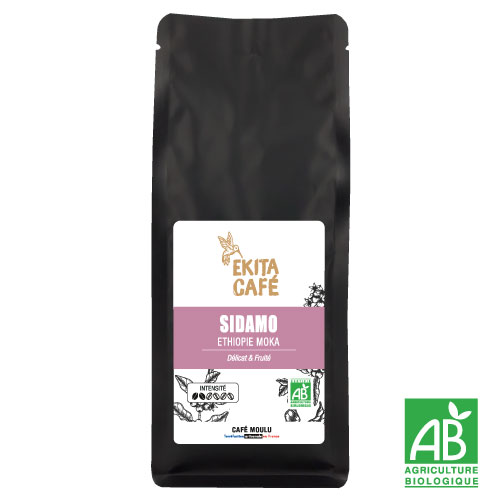 Café bio Ethiopie Moka SIDAMO